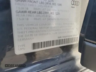 2017 Audi allroad Prestige with VIN WA19NAF40HA105081, listed as a Copart auction lot 70135544 with 88,477 mi miles and Salvage Title. Bid and sale history available at carsss.com. Image 12.