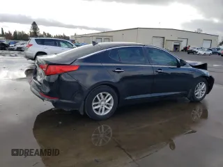 2013 Kia Optima LX with VIN KNAGM4A73D5327021, listed as a Copart auction lot 47583175 with 90,472 mi miles and Salvage Title. Bid and sale history available at carsss.com. Image 3.