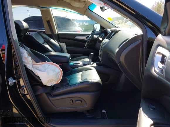2017 Nissan Pathfinder S with VIN 5N1DR2MN2HC644842, listed as a IAAI auction lot 41654146 with 153,020 mi miles. Bid and sale history available at carsss.com. Image 5.