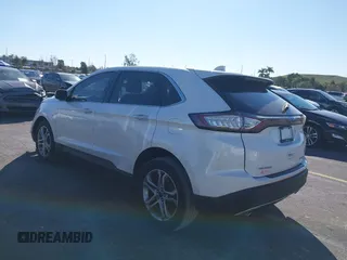 2016 Ford Edge Titanium with VIN 2FMPK3K92GBB83038, listed as a IAAI auction lot 41445967 with 90,125 mi miles. Bid and sale history available at carsss.com. Image 3.