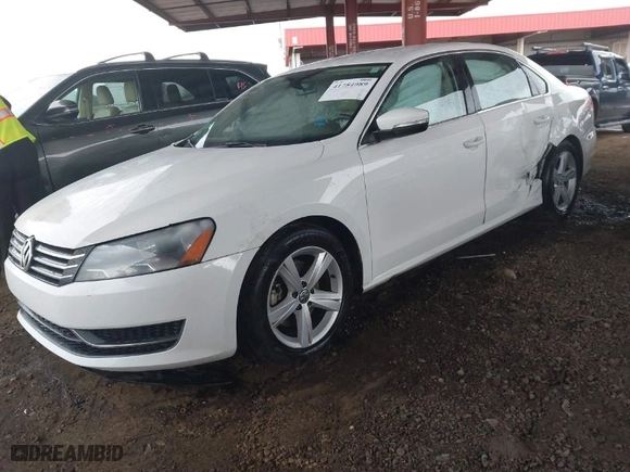 2015 Volkswagen Passat 1.8T SE w/Sunroof & Nav with VIN 1VWBT7A34FC016269, listed as a IAAI auction lot 41754089 with 357,694 mi miles. Bid and sale history available at carsss.com. Image 2.