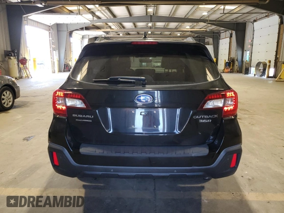 2018 Subaru Outback Touring with VIN 4S4BSETC5J3359796, listed as a Copart auction lot 65845795 with 106,992 mi miles and Salvage title. Bid and sale history available at DreamBid. Image 6.