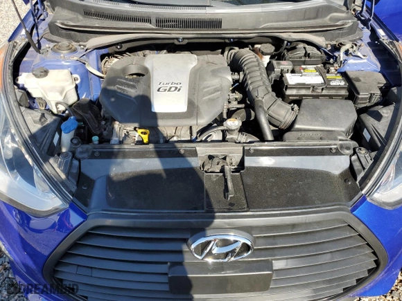 2013 Hyundai Veloster Turbo w/Black Int with VIN KMHTC6AE4DU101263, listed as a Copart auction lot 51731785 with 97,341 mi miles and Non Repairable. Bid and sale history available at carsss.com. Image 11.
