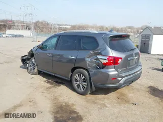 2019 Nissan Pathfinder S with VIN 5N1DR2MM6KC591691, listed as a IAAI auction lot 41803630 with 66,794 mi miles. Bid and sale history available at carsss.com. Image 3.