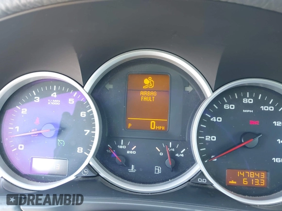 2005 Porsche Cayenne S with VIN WP1AB29P05LA63064, listed as a IAAI auction lot 42153705 with 147,843 mi miles and . Bid and sale history available at DreamBid. Image 7.