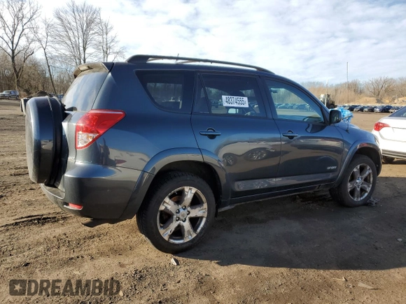 2007 Toyota RAV4 Sport with VIN JTMBD32VX75100224, listed as a Copart auction lot 48374555 with 161,779 mi miles and Clean Title. Bid and sale history available at carsss.com. Image 3.