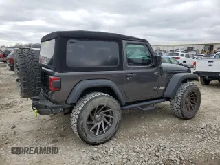 2018 Jeep Wrangler Sport S с VIN 1C4GJXAG7JW168958, выставлен на аукционе Copart как лот 41686755 с пробегом 63 247 миль миль и Списание • Salvage title. История ставок и продаж доступна на DreamBid. Изображение 3.