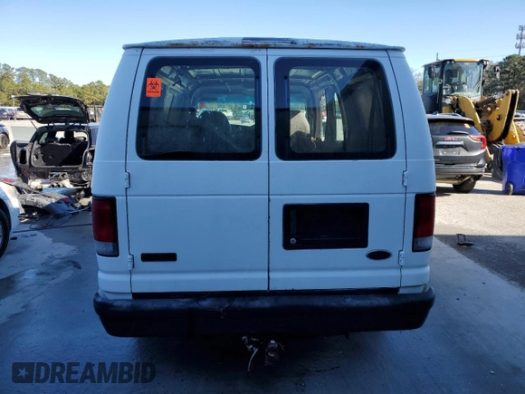 2000 Ford Econoline Cargo with VIN 1FTRE14L2YHB70344, listed as a Copart auction lot 87704865 with 179,233 mi miles and Non repairable. Bid and sale history available at DreamBid. Image 6.