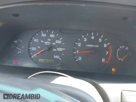 2001 Nissan Altima GXE with VIN 1N4DL01DX1C126785, listed as a IAAI auction lot 42117117 with 224,262 mi miles and . Bid and sale history available at carsss.com. Image 7.