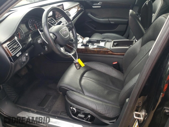 2018 Audi A8 z VIN WAU44AFD5JN000616, wystawiony jako Copart lot #71856744 z przebiegiem 97 393 mil mil oraz Szkoda całkowita • Salvage title. Historia ofert i sprzedaży dostępna na DreamBid. Obrazek 7.
