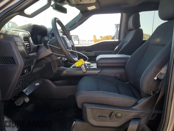 2024 Ford F-150 XLT with VIN 1FTFW3L8XRFA50880, listed as a Copart auction lot 55988475 with 28,170 mi miles and Clean Title. Bid and sale history available at DreamBid. Image 7.