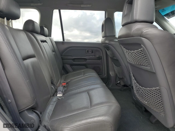 2004 Honda Pilot EX with VIN 2HKYF18574H586714, listed as a Copart auction lot 44374205 with 0 mi miles and Salvage Title. Bid and sale history available at carsss.com. Image 11.