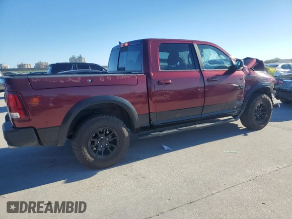 2018 Ram 1500 Rebel with VIN 1C6RR7YT4JS121499, listed as a Copart auction lot 81784544 with 67,688 mi miles and Salvage Title. Bid and sale history available at carsss.com. Image 3.