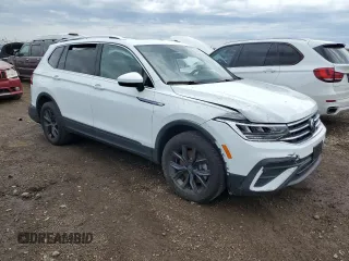 2024 Volkswagen Tiguan SE with VIN 3VVMB7AX9RM174127, listed as a Copart auction lot 53826785 with 4,208 mi miles and Salvage title. Bid and sale history available at DreamBid. Image 4.