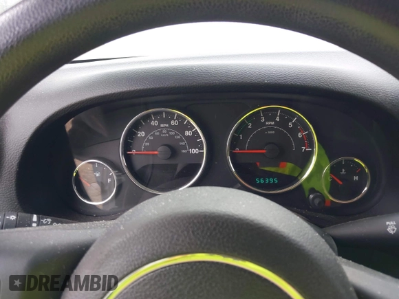 2011 Jeep Wrangler Sport with VIN 1J4AA2D18BL546069, listed as a IAAI auction lot 42139693 with 56,395 mi miles and . Bid and sale history available at carsss.com. Image 7.
