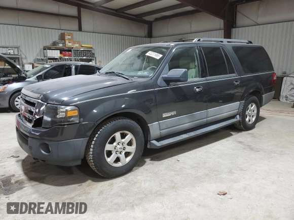 2007 Ford Expedition Max XLT z VIN 1FMFK16557LA00402, wystawiony jako Copart lot #43231965 z przebiegiem 148 550 mil mil oraz Szkoda całkowita • Salvage title. Historia ofert i sprzedaży dostępna na DreamBid. Obrazek 1.