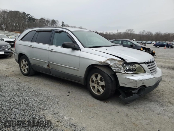 2005 Chrysler Pacifica Touring with VIN 2C4GM68455R360200, listed as a Copart auction lot 87749395 with 253,495 mi miles and Salvage Title. Bid and sale history available at DreamBid. Image 4.