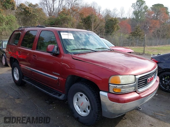 2003 GMC Yukon SLT with VIN 1GKEK13Z73R199374, listed as a IAAI auction lot 41840225 with 230,235 mi miles. Bid and sale history available at carsss.com. Image 1.