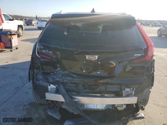 2023 Cadillac XT4 FWD Luxury with VIN 1GYAZAR42PF102696, listed as a Copart auction lot 85540204 with 1,903 mi miles and Salvage Title. Bid and sale history available at carsss.com. Image 6.