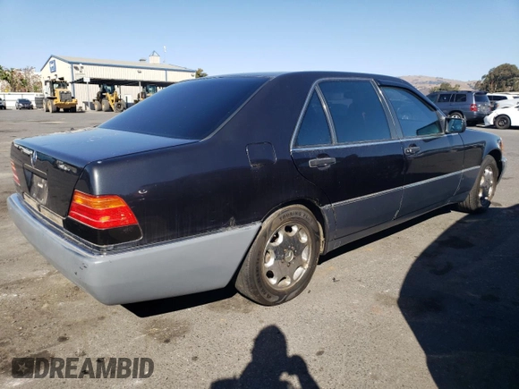 1994 Mercedes-Benz S with VIN WDBGA43E7RA171148, listed as a Copart auction lot 75522703 with 91,894 mi miles and Clean Title. Bid and sale history available at DreamBid. Image 3.