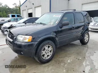 2004 Ford Escape Limited with VIN 1FMCU04164KB51256, listed as a Copart auction lot 58969565 with 137,360 mi miles and Salvage title. Bid and sale history available at DreamBid. Image 1.