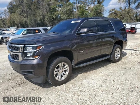 2017 Chevrolet Tahoe LT with VIN 1GNSCBKC6HR277477, listed as a Copart auction lot 46983025 with 136,671 mi miles and Salvage title. Bid and sale history available at DreamBid. Image 1.