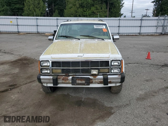 1990 Jeep Grand Wagoneer z VIN 1J4FN78L0LL282169, wystawiony jako Copart lot #59809545 z przebiegiem 194 382 mil mil oraz Czysty tytuł • Clean title. Historia ofert i sprzedaży dostępna na DreamBid. Obrazek 5.