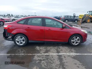 2014 Ford Focus SE with VIN 1FADP3F22EL112110, listed as a IAAI auction lot 41582585 with 107,285 mi miles. Bid and sale history available at carsss.com. Image 13.