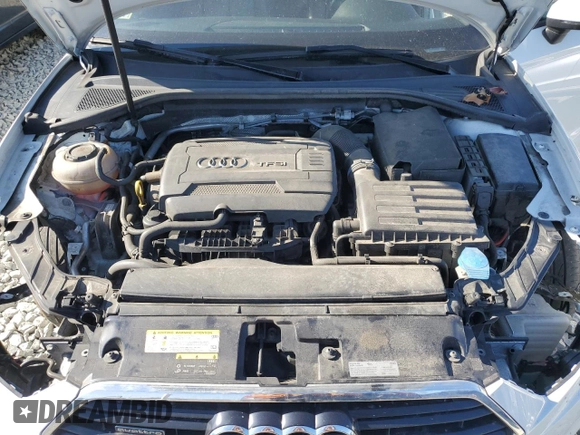 2018 Audi A3 Premium with VIN WAUB8GFF8J1044293, listed as a Copart auction lot 48310515 with 126,881 mi miles and Salvage Title. Bid and sale history available at DreamBid. Image 11.