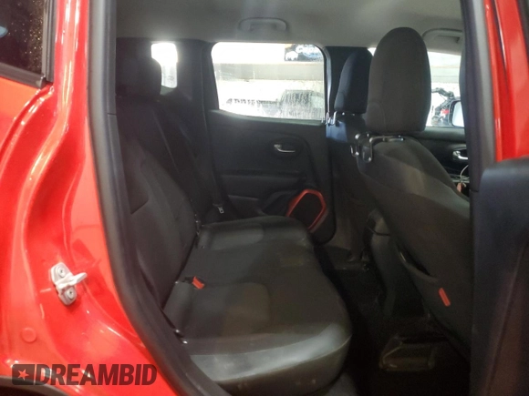 2016 Jeep Renegade Trailhawk with VIN ZACCJBCT8GPC75793, listed as a Copart auction lot 83837724 with 133,658 mi miles and Salvage Title. Bid and sale history available at carsss.com. Image 11.