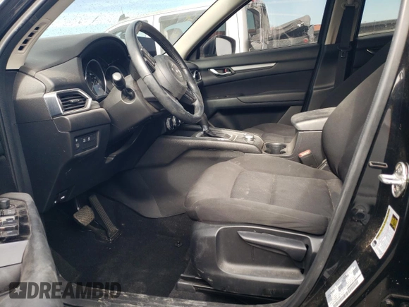 2021 Mazda CX-5 Sport with VIN JM3KFABM1M0418660, listed as a Copart auction lot 88999955 with 0 mi miles and Salvage Title. Bid and sale history available at carsss.com. Image 7.