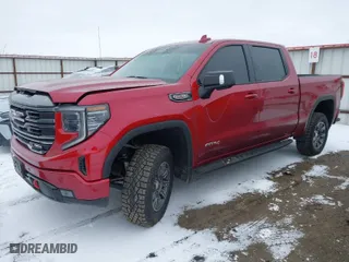 2024 GMC Sierra 1500 AT4 with VIN 1GTUUEEL0RZ344636, listed as a IAAI auction lot 41488640 with 1 mi miles. Bid and sale history available at carsss.com. Image 2.