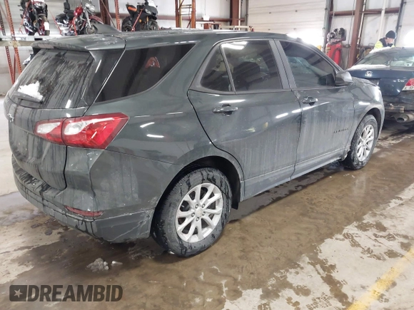 2020 Chevrolet Equinox LS with VIN 3GNAXHEV1LS598963, listed as a IAAI auction lot 41609247 with Not Provided miles and . Bid and sale history available at DreamBid. Image 4.