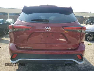 2022 Toyota Highlander XSE with VIN 5TDLZRBH2NS242545, listed as a Copart auction lot 59473185 with 150,464 mi miles and Clean title. Bid and sale history available at DreamBid. Image 6.