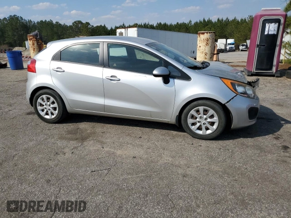 2013 Kia Rio LX with VIN KNADM5A37D6175552, listed as a Copart auction lot 48939165 with 72,894 mi miles and Salvage Title. Bid and sale history available at carsss.com. Image 4.