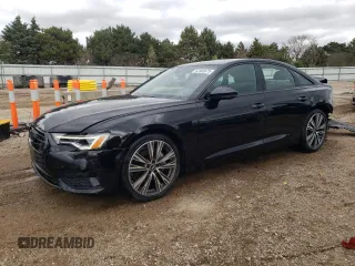 2021 Audi A6 Premium Plus z VIN WAUE3AF29MN104469, wystawiony jako Copart lot #53983675 z przebiegiem 28 080 mil mil oraz Szkoda całkowita • Salvage title. Historia ofert i sprzedaży dostępna na DreamBid. Obrazek 1.