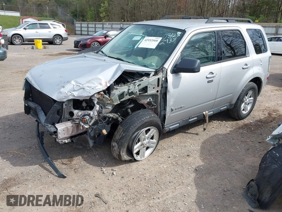 2008 Mercury Mariner with VIN 4M2CU29H38KJ29379, listed as a IAAI auction lot 41933568 with Not provided miles and . Bid and sale history available at DreamBid. Image 2.