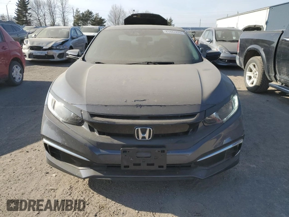 2021 Honda Civic Sedan EX with VIN 2HGFC2F7XMH014105, listed as a Copart auction lot 41447475 with 28,790 mi miles and Salvage Title. Bid and sale history available at carsss.com. Image 5.
