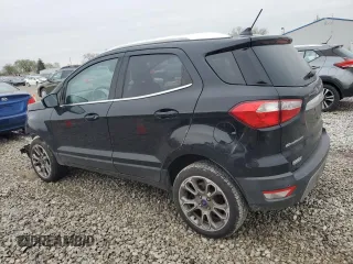 2018 Ford EcoSport Titanium z VIN MAJ6P1WL3JC191383, wystawiony jako Copart lot #51525835 z przebiegiem 97 895 mil mil oraz Szkoda całkowita • Salvage title. Historia ofert i sprzedaży dostępna na DreamBid. Obrazek 2.