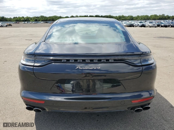 2022 Porsche Panamera with VIN WP0AJ2A75NL101632, listed as a Copart auction lot 66697374 with 24,167 mi miles and Salvage Title. Bid and sale history available at carsss.com. Image 6.