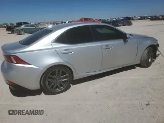 2016 Lexus IS 200t with VIN JTHBA1D26G5007148, listed as a Copart auction lot 50635665 with 105,371 mi miles and Salvage Title. Bid and sale history available at DreamBid. Image 3.