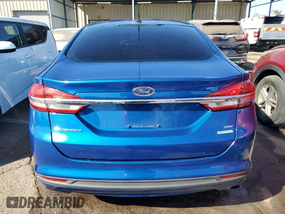 2017 Ford Fusion SE with VIN 3FA6P0HD8HR307236, listed as a Copart auction lot 45315065 with 115,596 mi miles and Clean Title. Bid and sale history available at DreamBid. Image 6.