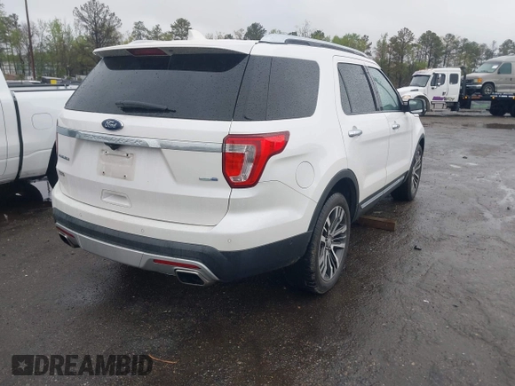 2016 Ford Explorer Platinum with VIN 1FM5K8HTXGGA60880, listed as a IAAI auction lot 41972719 with 113,081 mi miles and . Bid and sale history available at DreamBid. Image 4.