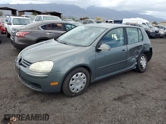 2008 Volkswagen Rabbit S with VIN WVWDA91K78W154569, listed as a Copart auction lot 42245345 with 131,742 mi miles and Salvage title. Bid and sale history available at DreamBid. Image 1.