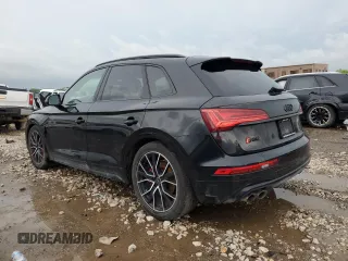 2023 Audi SQ5 Premium Plus with VIN WA1B4AFY7P2146601, listed as a Copart auction lot 46319784 with 8,273 mi miles and Salvage title. Bid and sale history available at DreamBid. Image 2.