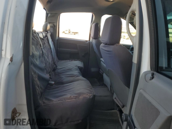 2007 Dodge Ram 2500 SLT with VIN 3D7KS28A17G783126, listed as a Copart auction lot 50121355 with 178,535 mi miles and Salvage Title. Bid and sale history available at carsss.com. Image 6.