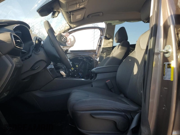 2020 Hyundai Santa Fe SE with VIN 5NMS23AD4LH180853, listed as a Copart auction lot 77830584 with 0 mi miles and Salvage Title. Bid and sale history available at carsss.com. Image 7.