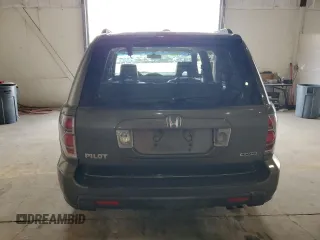 2006 Honda Pilot EX-L with VIN 5FNYF18636B003341, listed as a Copart auction lot 55510075 with 208,816 mi miles and Clean Title. Bid and sale history available at carsss.com. Image 6.