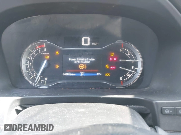 2016 Honda Pilot Touring with VIN 5FNYF6H98GB017079, listed as a IAAI auction lot 42055272 with 142,726 mi miles and . Bid and sale history available at DreamBid. Image 7.