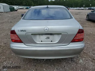2006 Mercedes-Benz S-Class 3.7L with VIN WDBNF67JX6A483181, listed as a Copart auction lot 72025634 with 186,848 mi miles and Salvage Title. Bid and sale history available at carsss.com. Image 6.